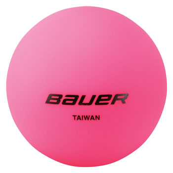 BAUER Balle de Hockey rose - cool -