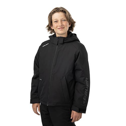 Bauer chaqueta de entrenamiento Heavyweight Junior negro