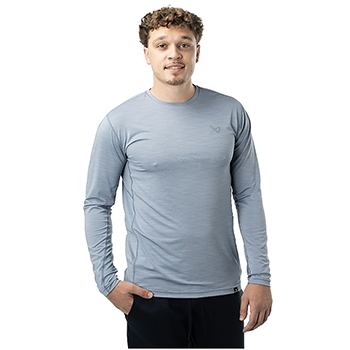 Bauer FLC Tech TEE Camicia a maniche lunghe Senior Blu