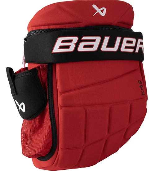 Bauer guante Mochila Rojo-Negro