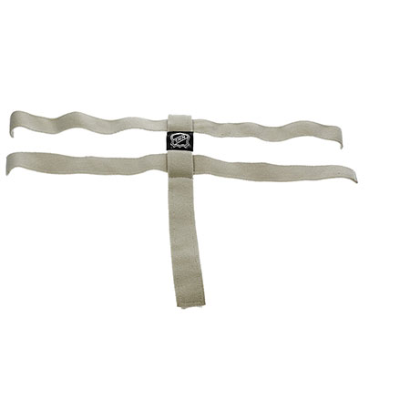 Bauer Profile Backplate Harness Strap white