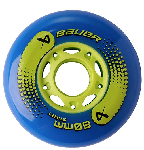 BAUER Street Rollerhockey Wheels 82A set of 4