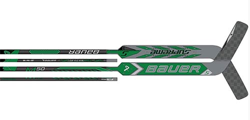 Bauer Supreme M50 Pro LE Bastone Portiere Senior verde