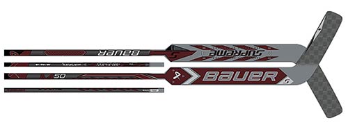 Bauer Supreme M50 Pro LE goalie stick Senior maroon