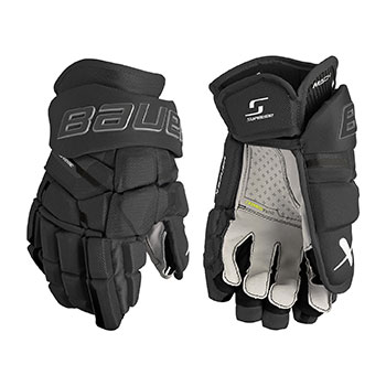 Bauer Supreme Mach gant Senior noir