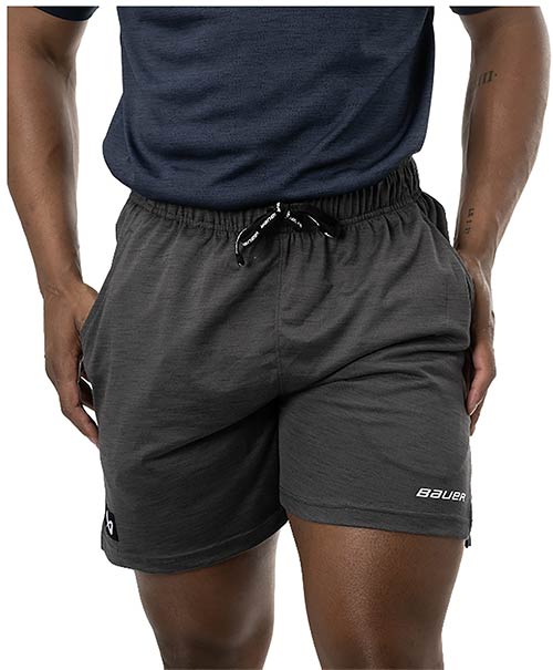 Bauer Team Knit Short Senior grau