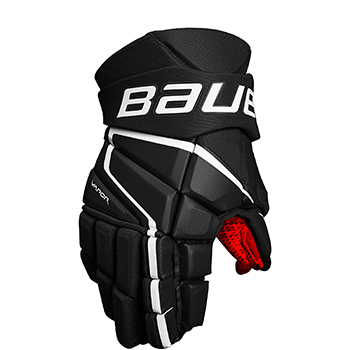 Bauer Vapor 3X guanti Senior bianco e nero