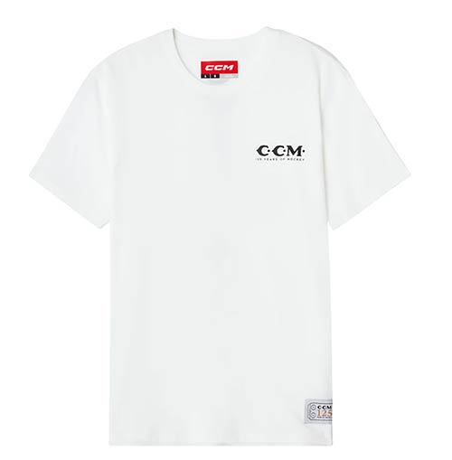 CCM 125 Years Hockey Anniversary Shirt Senior bianco