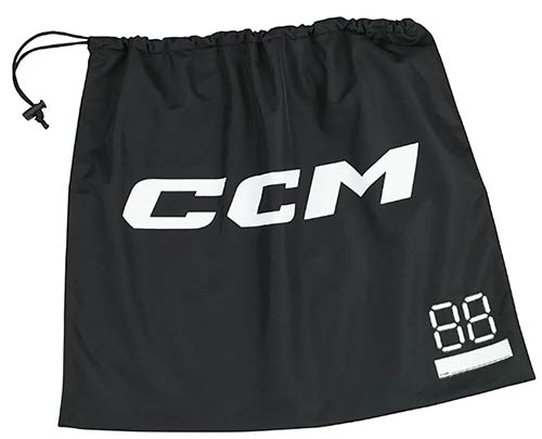 CCM Helm Tasche mit Zugband (cirka 49,5cm x 43cm)