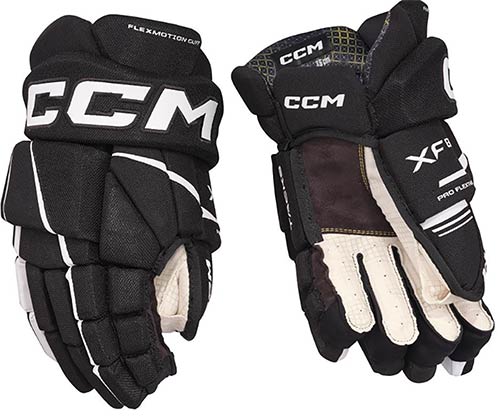 CCM Tacks XF 80 glove Junior black-white