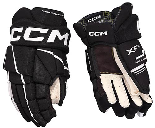 CCM Tacks XF 80 handske Senior sort-hvid