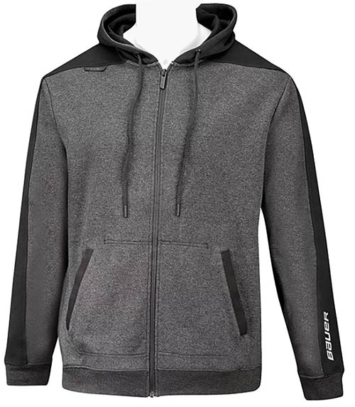 Chaqueta Bauer Fleece FZ Premium Sweat Antracita Nio