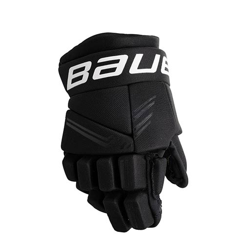 Gants de hockey sur glace Bauer X II Bambini noirs