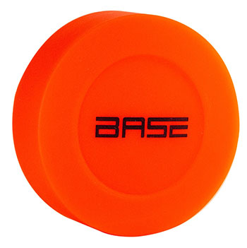 Gulv-/gadehockeypuck (flad og blod) orange