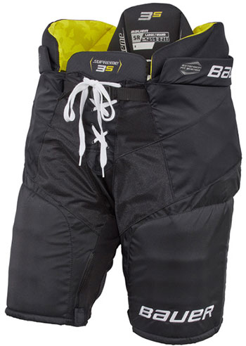 Pantaloni protettivi Bauer Supreme 3S Junior Nero