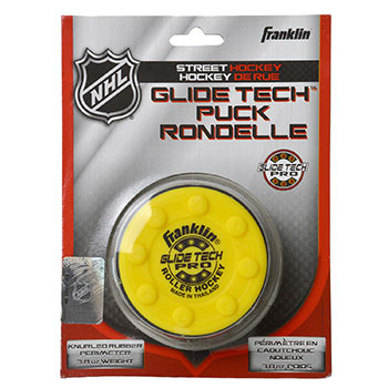 Rondelle Franklin Glide Tech Pro pour route jaune