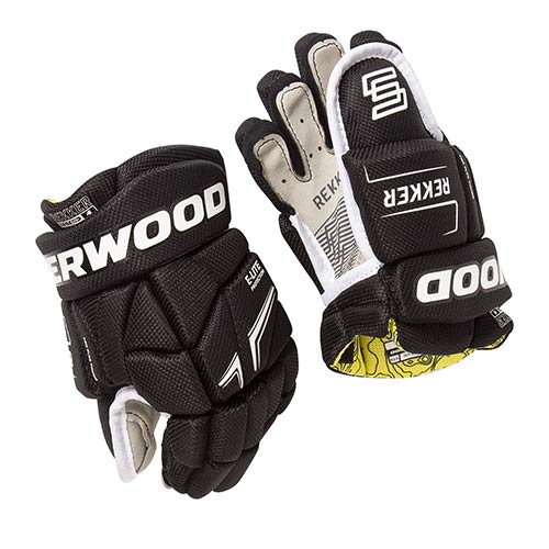 Sherwood Rekker Legend icehockey Glove Youth Black-White