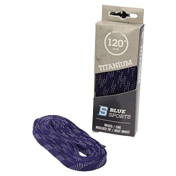 Shoelaces waxed purple high quality