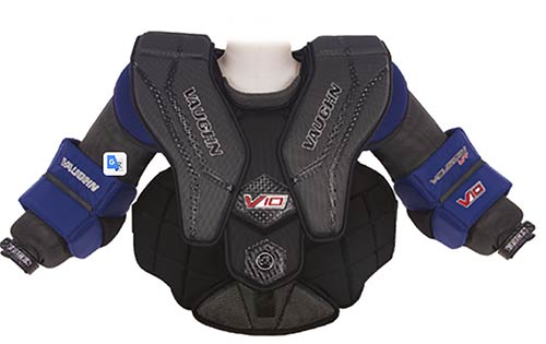 Vaughn Velocity V10 Goalie Arm-Chest-Shoulder-Pad Youth