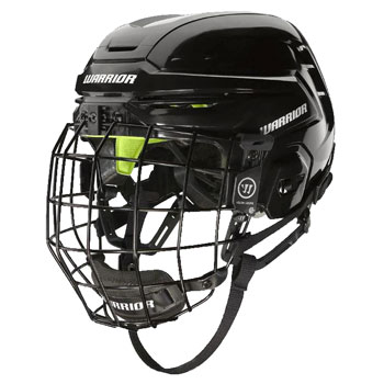 Warrior Alpha One Cascos Combo Bambini negro