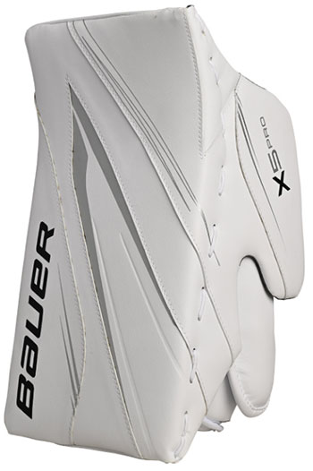 Bauer Vapor 5X Pro Blocker Portero intermedio blanco - Bloqueadores Senior