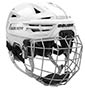 Product image Bauer Re-Akt 155 Helmet Combo with Cage Youth White
