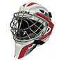 Product image CCM Axis F5 goalie mask Junior white-red
